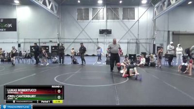 76 lbs Round 2 - Lukas Robertucci, Warhawks vs Creu Canterbury, ADWC