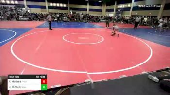 88 lbs Consolation - Hannah Naccarati-Cholo, Bear WC vs Reagan Mathers, Thorobred WC