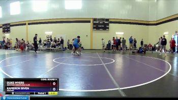 182 lbs Cons. Round 5 - Duke Myers, Decatur Wrestling Club vs Kameron Biven, Indiana