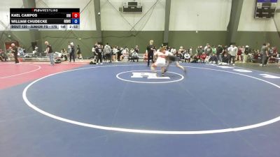 Junior FS - 175 lbs Champ. Round 2 - Kael Campos, Sunnyside Ironman Wrestling vs William Chudecke, Reality Sports Wrestling Club