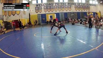 106 lbs Quarters & Wb (16 Team) - Ike Manyubar, Palm Harbor WC vs Ajani Flanders, Soldier City