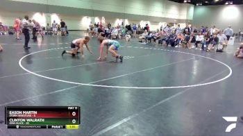 182 lbs Round 1 (6 Team) - Clinton Walrath, Iowa Black vs Eason Martin, Storm Wrestling