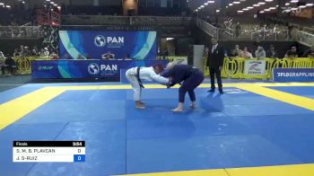 SONYA M. B. PLAVCAN vs JEANE ANNE SAARI-RUIZ 2023 Pan Jiu Jitsu IBJJF Championship