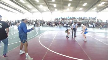 95 lbs Consi Of 4 - Junior Mendoza, No Team Selected vs Brandon Chavez, New Mexico Bad Boyz