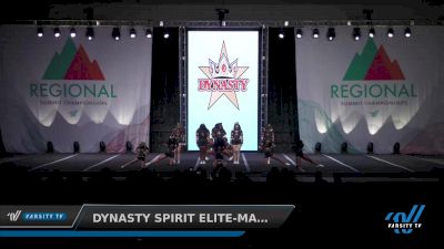 Dynasty Spirit Elite-Maryland - KNOCKOUTS [2022 L1 Junior] 2022 The Northeast Regional Summit DI/DII