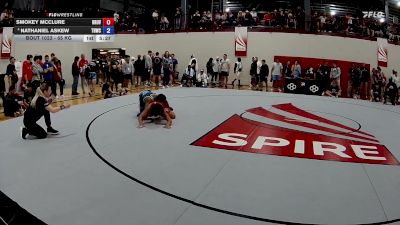 65 kg Champ. Round 1 - Smokey McClure, Brunson UVRTC vs Nathaniel Askew, Tar Heel Wrestling Club