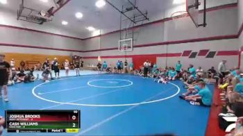 90 lbs Round 3 (6 Team) - Cash Williams, Choctaw vs Joshua Brooks, Built Different