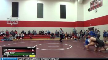 220 lbs Quarterfinal - Jared Thiry, Don Bosco vs Joe Johnson, AP-GC