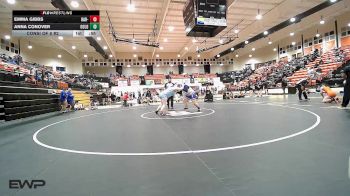 235 lbs Consi Of 8 #2 - Emma Gibbs, Har-Ber - White vs Anna Conover, Oologah