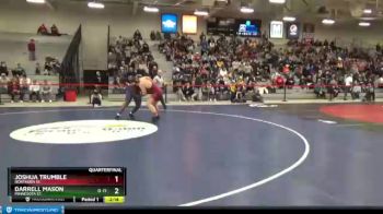 285 lbs Quarterfinal - Joshua Trumble, Northern St. vs Darrell Mason, Minnesota St.