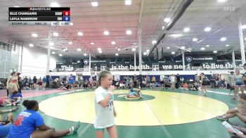 122 lbs Rr Rnd 3 - Elle Changaris, Scorpions - Girls vs Layla Namerow, Kraken Black - Girls