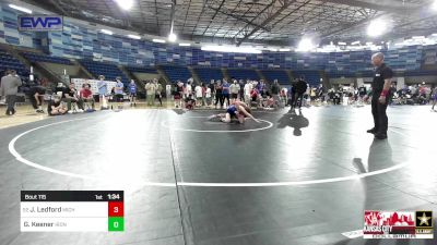 120 lbs Round Of 64 - Joshua Ledford, Michigan Premier WC vs Graem Keener, Ironclad Wrestling Club