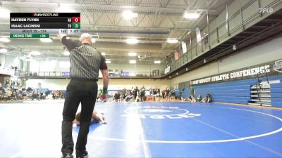 174 lbs Prelim - Isaac Lacinski, Tiffin vs Hayden Flynn, Ashland