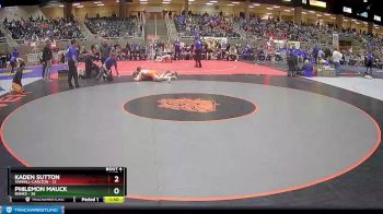 162 lbs Placement (4 Team) - Kaden Sutton, Yamhill-Carlton vs Philemon Mauck, Banks