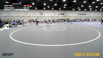 64 lbs Rr Rnd 2 - Henry Ryan, Tulsa Elite 12U 2 vs Grant Remus, Warrior Up 12U