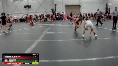 106 lbs Placement (4 Team) - Joseph Formosa, Pirates WC White vs Ben Donato, Dover Bandits