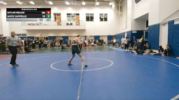 138 lbs Cons. Round 2 - Jayce Cappello, Toms River East vs Jaylan Miller, Delaware Military Academy