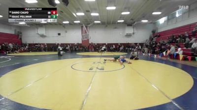 146 lbs Champ. Round 2 - Dario Calvo, Newark Memorial vs Isaac Fellman, Casa Grande