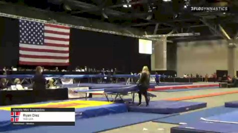 Ryan Diez - Double Mini Trampoline, TAG USA - 2021 USA Gymnastics Championships
