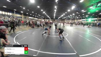 109 lbs Consi Of 8 #1 - Joshua Ownby, Hemet Youth WC vs Jose Casas, Scotsmen WC