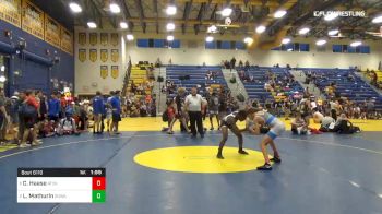 106 lbs Semifinal - Cooper Haase, Attack vs Lens Mathurin, South Orange Wrestling Academy