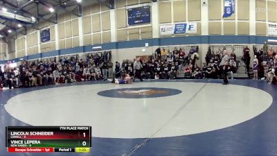 190 lbs Placement (16 Team) - Lincoln Schneider, Lowell vs Vince Lepera, New Haven