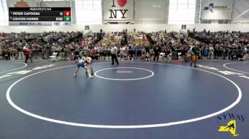 70 lbs Quarterfinal - Peter Capogna, VHW Club vs Colton Haines, Mat Creatures Wrestling Club