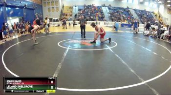 190 lbs Champ Round 1 (16 Team) - John Sams, Glynn Academy vs Leland Snelgrove, Wellington