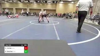 195 lbs Round Of 64 - Kayden Cartee, Sunkist Kids/Monster Garage vs Sean Sanchez, Lake Stevens WC
