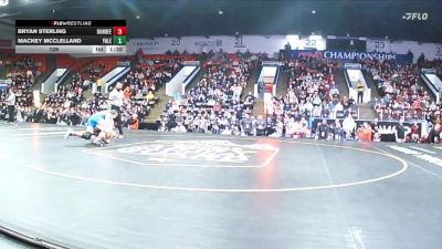 126 lbs Finals (8 Team) - Bryan Sterling, Dundee vs Mackey McClelland, Yale