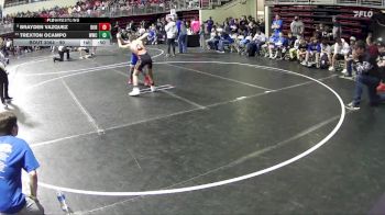 90 lbs Champ. Round 2 - Trexton Ocampo, Wayne Wrestling Club vs Brayden Vazquez, Dorchester