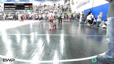 70 lbs Final - Jenson Henley, Skiatook Youth Wrestling vs Beau Hughes, Black Fox Wrestling Club