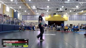 150 lbs Cons. Round 3 - Octavious Anderson, Olive Branch High School vs Yamen Aode, Tupelo High School