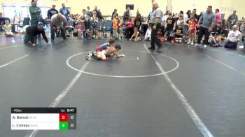 45 lbs Rr Rnd 4 - Abel Beimel, Tri State Hammers K-4 vs Luca Croteau, ACES K-4