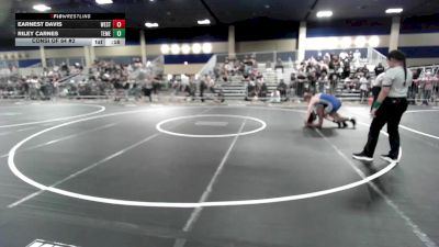 157 lbs Consi Of 64 #2 - Earnest Davis, Westside Saints vs Riley Carnes, Temescal Canyon HS