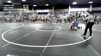 157 lbs Consi Of 64 #2 - Earnest Davis, Westside Saints vs Riley Carnes, Temescal Canyon HS