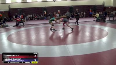 16U-2 lbs Round 2 - Kenadee Batey, DC Elite vs Braelyn Suckow, Immortal Athletics Wrestling C