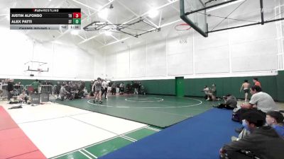 132 lbs Champ. Round 1 - Justin Alfonso, Trabuco Hills vs Alex Patti, South Torrance