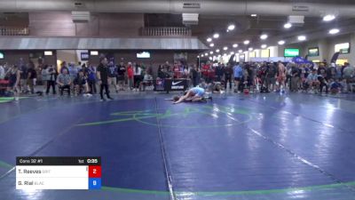 57 kg Cons 32 #1 - Ty Reeves, GRIT Athletics Wrestling Club vs Griffin Rial, Black Fox Wrestling Academy