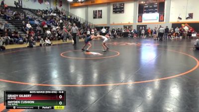 N-8 lbs 3rd Place Match - Hayden Cushion, The Royal vs Grady Gilbert, DC Elite