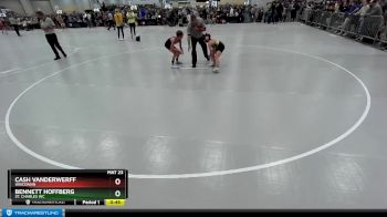 77 lbs Champ. Round 2 - Bennett Hoffberg, St. Charles WC vs Cash Vanderwerff, Wisconsin