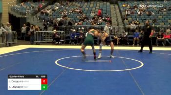 138 lbs Quarterfinal - Josh Deaguero, Adams City vs Zane Stoddard, Poway A