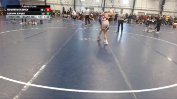 Silver 125 lbs Champ. Round 2 - Lennon Ewert, Loras vs Roman McKinney, Wisconsin-La Crosse