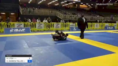 KOBE LITOV vs KODY ANDREW PALLEN 2021 Pan Jiu-Jitsu IBJJF Championship