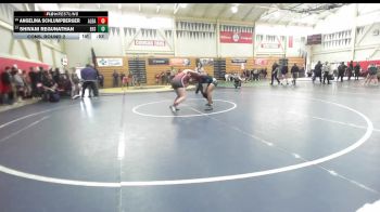 120 lbs Cons. Round 2 - Angelina Schlumpberger, Albany vs Shivani Regunathan, Emerald High School