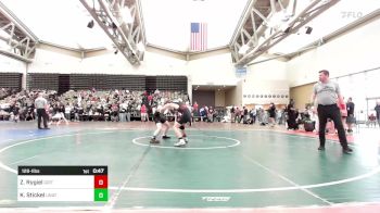 128-I lbs Consi Of 16 #2 - Zach Rygiel, Grit Mat Club vs Kevin Stickel, Unattached