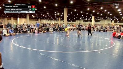 120 lbs Cons. Round 6 - Kale Muscarello, Eagle Wrestling Academy vs Dustin Smith, Wrestling Academy Of Louisiana