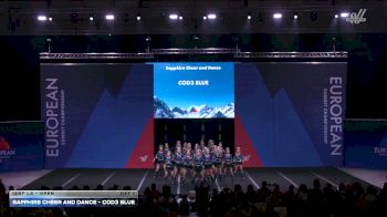 Sapphire Cheer and Dance - COD3 BLUE [2026 IASF L3 - Open Day 1] 2026 The European Summit