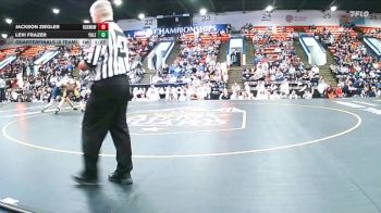 157 lbs Quarterfinals (8 Team) - Levi Frazer, Yale vs Jackson Ziegler, Ogemaw Heights
