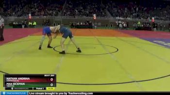 D2-171 lbs Cons. Round 2 - Max Rickman, Trenton vs Nathan Andrina, Edwardsburg